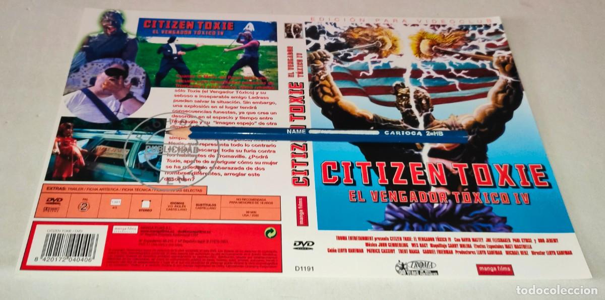 Cin&eacute;ma: CAR&Aacute;TULA DVD &bull; EL VENGADOR T&Oacute;XICO IV - LLOYD KAUFMAN