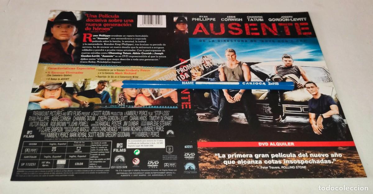 Cin&eacute;ma: CAR&Aacute;TULA DVD &bull; AUSENTE - KIMBERLY PIERCE