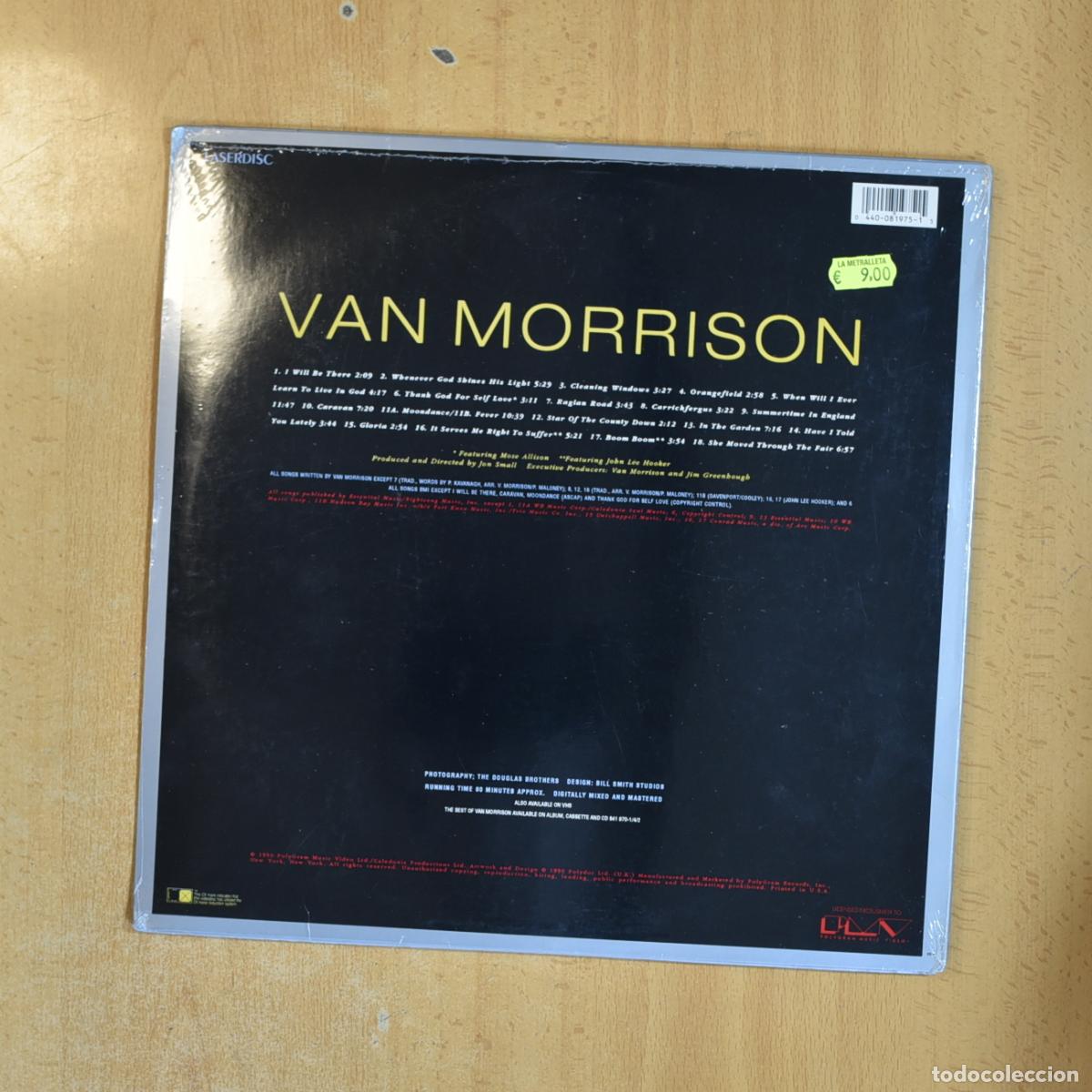 Cine: VAN MORRISON - THE CONCERT - LASERDISC - Foto 2