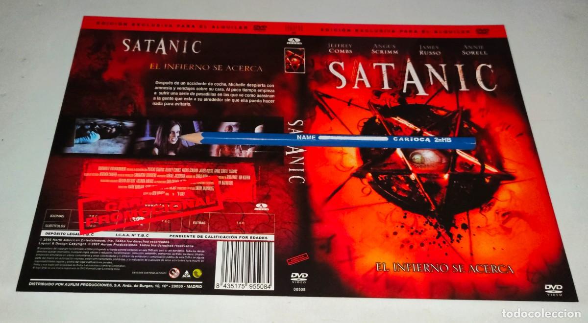 Cin&eacute;ma: CAR&Aacute;TULA DVD &bull; SATANIC - JEFFREY COMBS