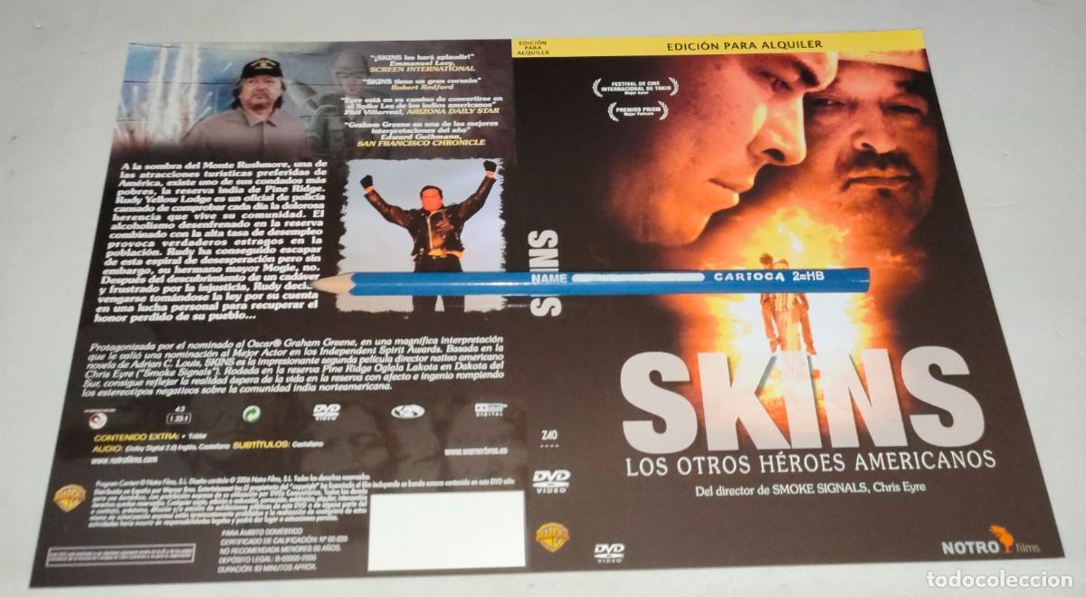 Cin&eacute;ma: CAR&Aacute;TULA DVD &bull; SKINS, LOS OTROS H&Eacute;ROES AMERICANOS - ANTHONY HICKOX - CHRIS EYRE