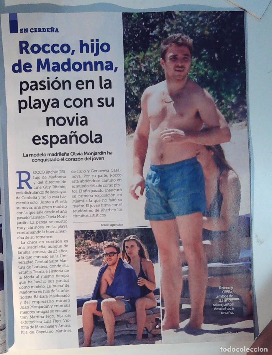 Cine: ROCCO RITCHIE CICCONE MADONNA