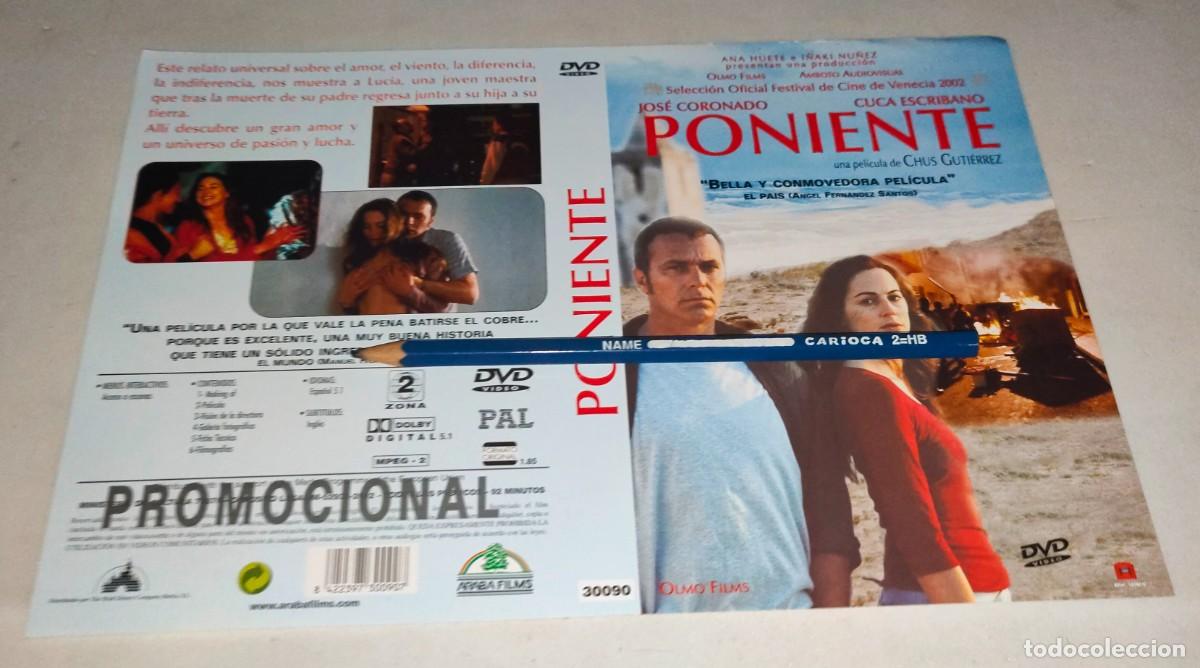 Cin&eacute;ma: CAR&Aacute;TULA DVD &bull; PONIENTE - CHUS GUTI&Eacute;RREZ