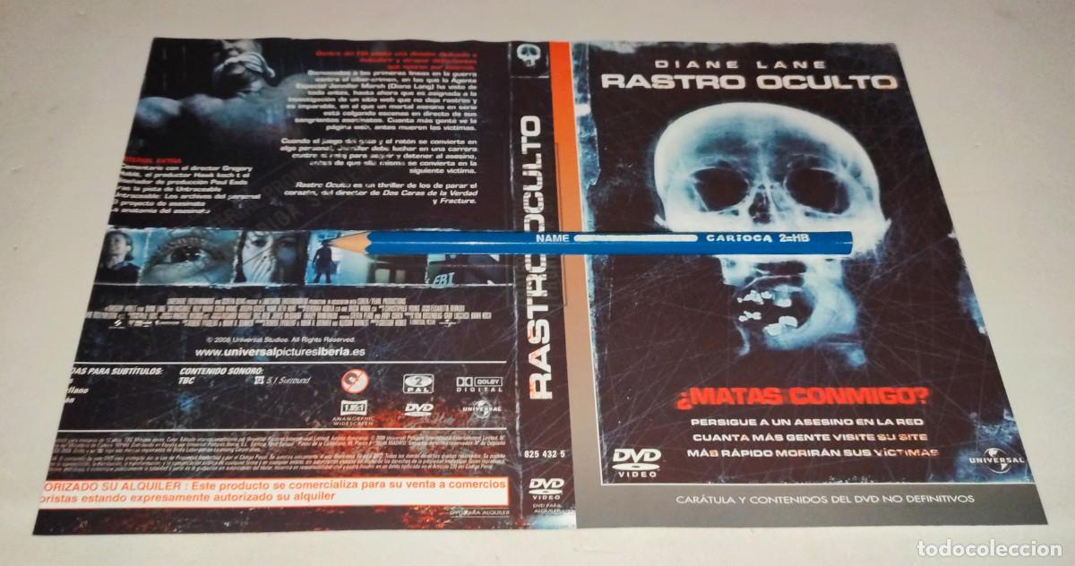 Cin&eacute;ma: CAR&Aacute;TULA DVD &bull; RASTRO OCULTO - GREGORY HOBLIT