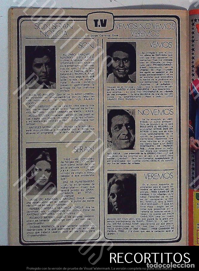 Cinema: MAYRA GOMEZ KEMP UN DOS TRES 1 2 3 TRIO ACUARIO RAPHAEL