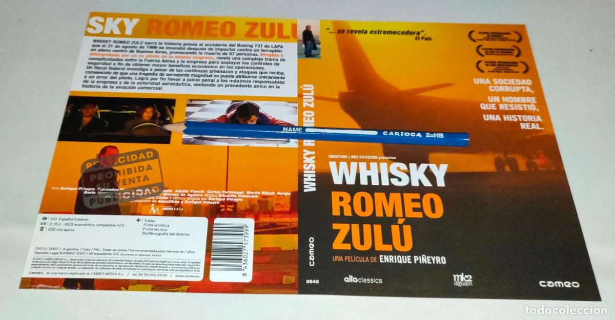 Cine: CAR&Aacute;TULA DVD &bull; WHISKY ROMEO ZUL&Uacute; - ENRIQUE PI&Ntilde;EYRO