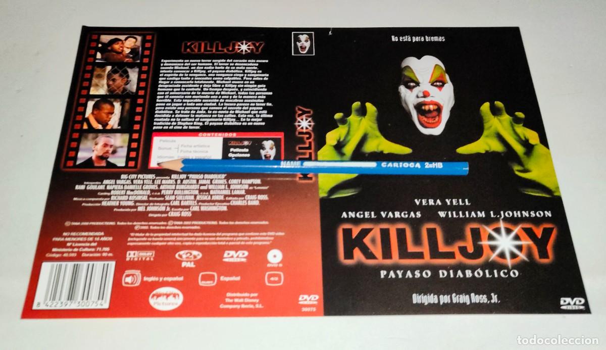 Kino: CAR&Aacute;TULA DVD &bull; KILLJOY, PAYASO DIAB&Oacute;LICO - CRAIG ROSS