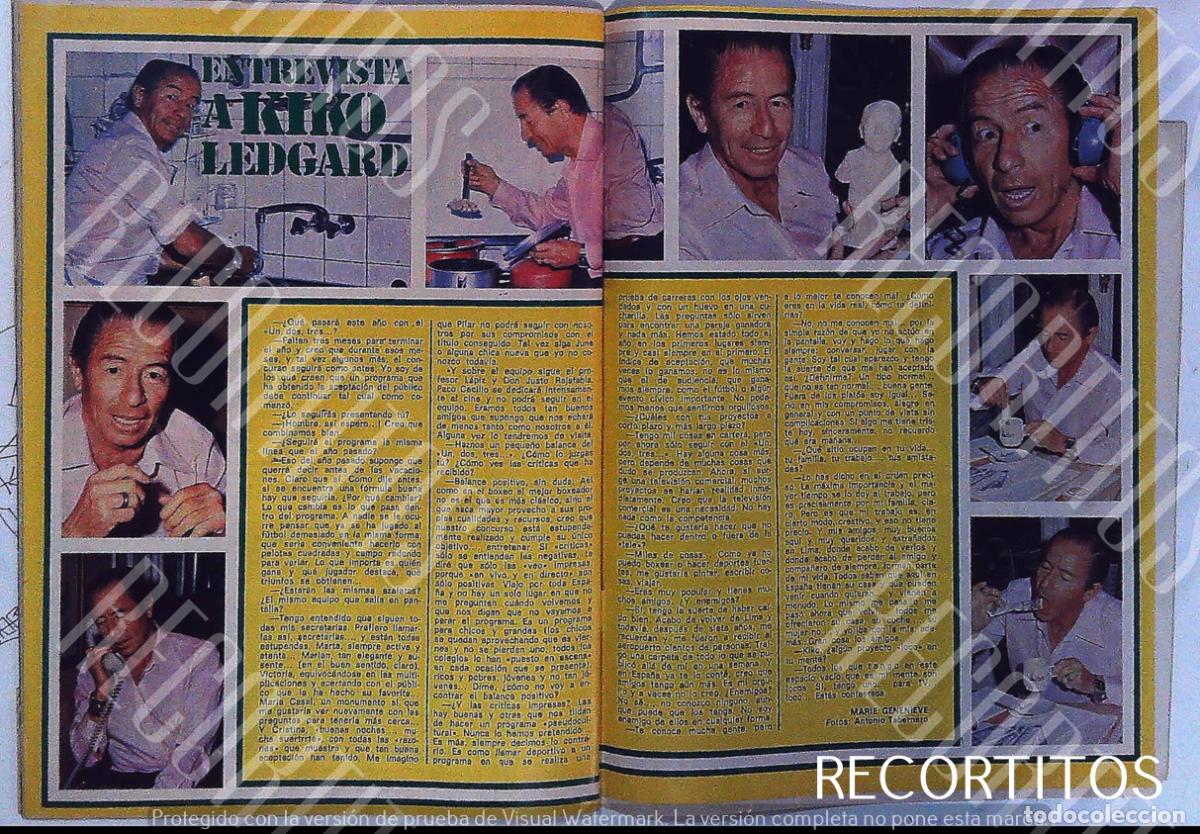 Cinema: KIKO LEDGARD EL UN DOS TRES 1 2 3