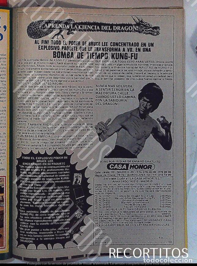 Cine: BRUCE LEE ANUNCIO KUNG FU - Foto 1