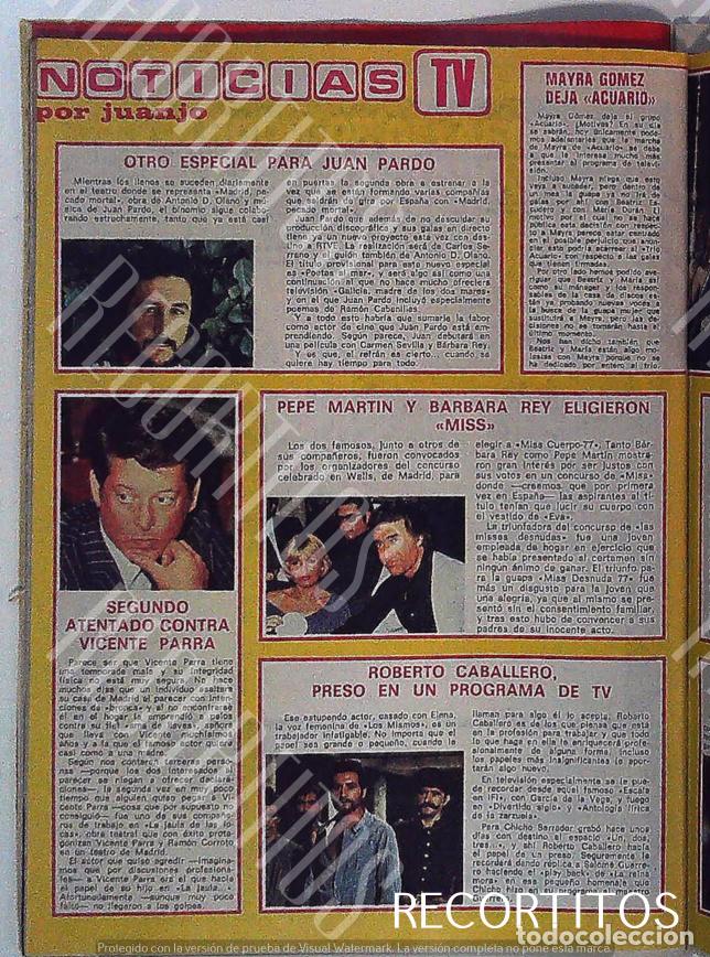 Cin&eacute;ma: ROBERTO CABALLERO BARBBARA REY MISS PEPE MARTIN JUAN PARDO VICENTE PARRA