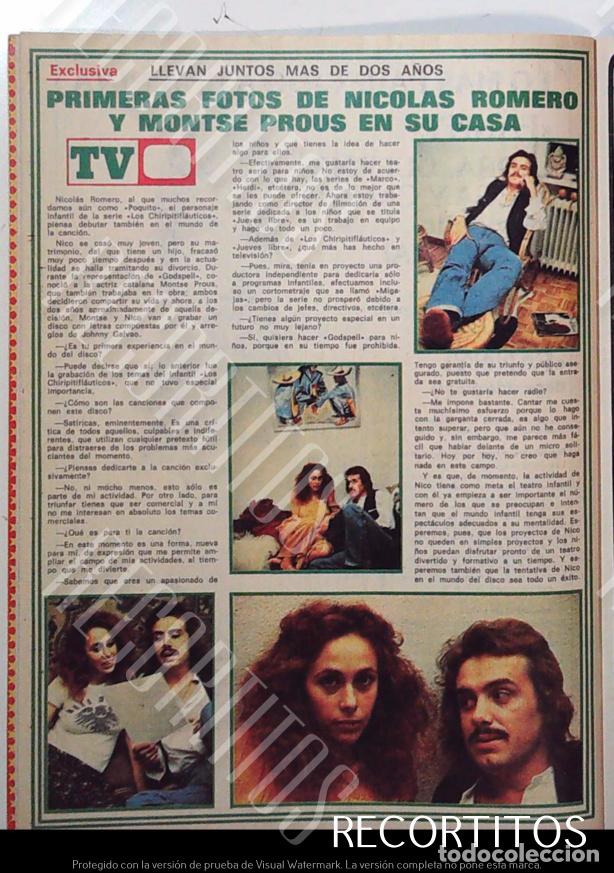 Cinema: NICOLAS ROMERO MONTSE PROUS