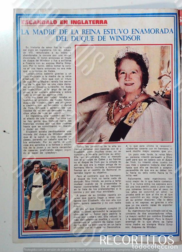 Cin&eacute;ma: LA REINA MADRE Y EL DUQUE DE WINDSOR ESCANDALO EN LA CORONA