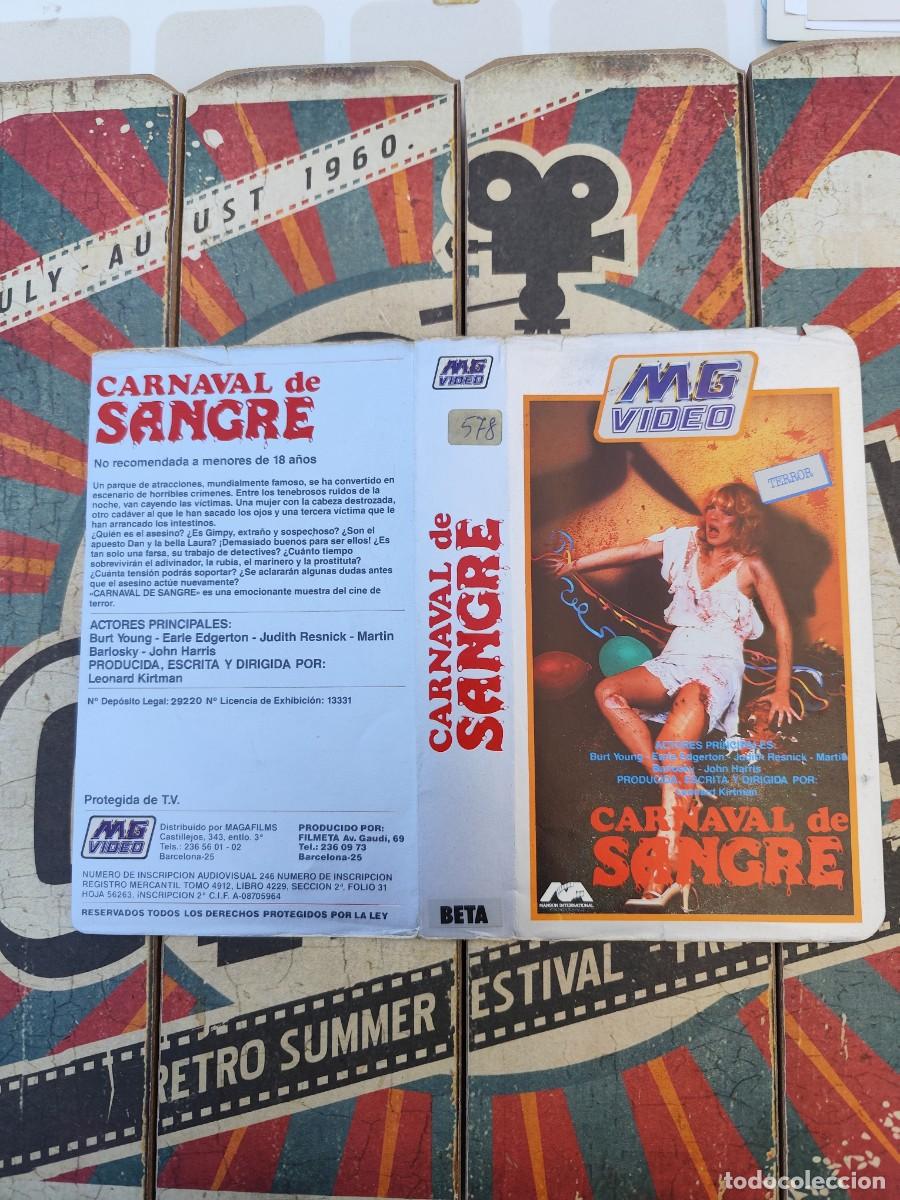 Cine: Caratula Beta Carnaval de sangre - Foto 1
