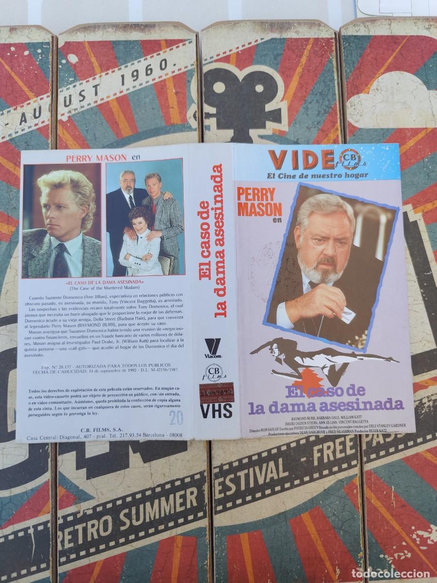 Cinema: Caratula VHS El caso de la dama asesinada