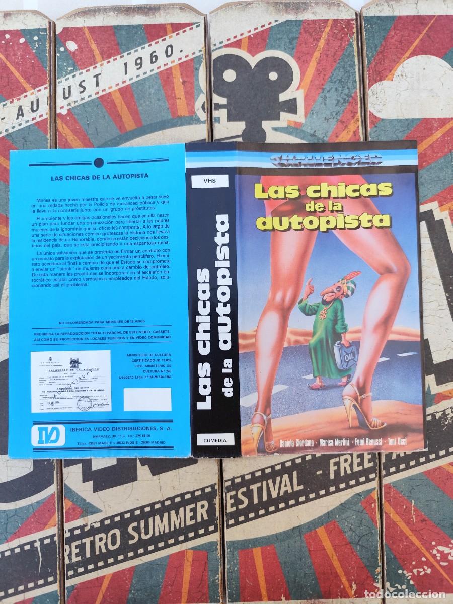 Cinema: Caratula VHS Las chicas de la autopista