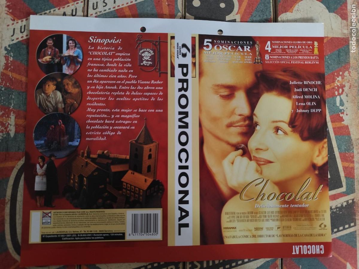 Cinema: Caratula Chocolat promocional