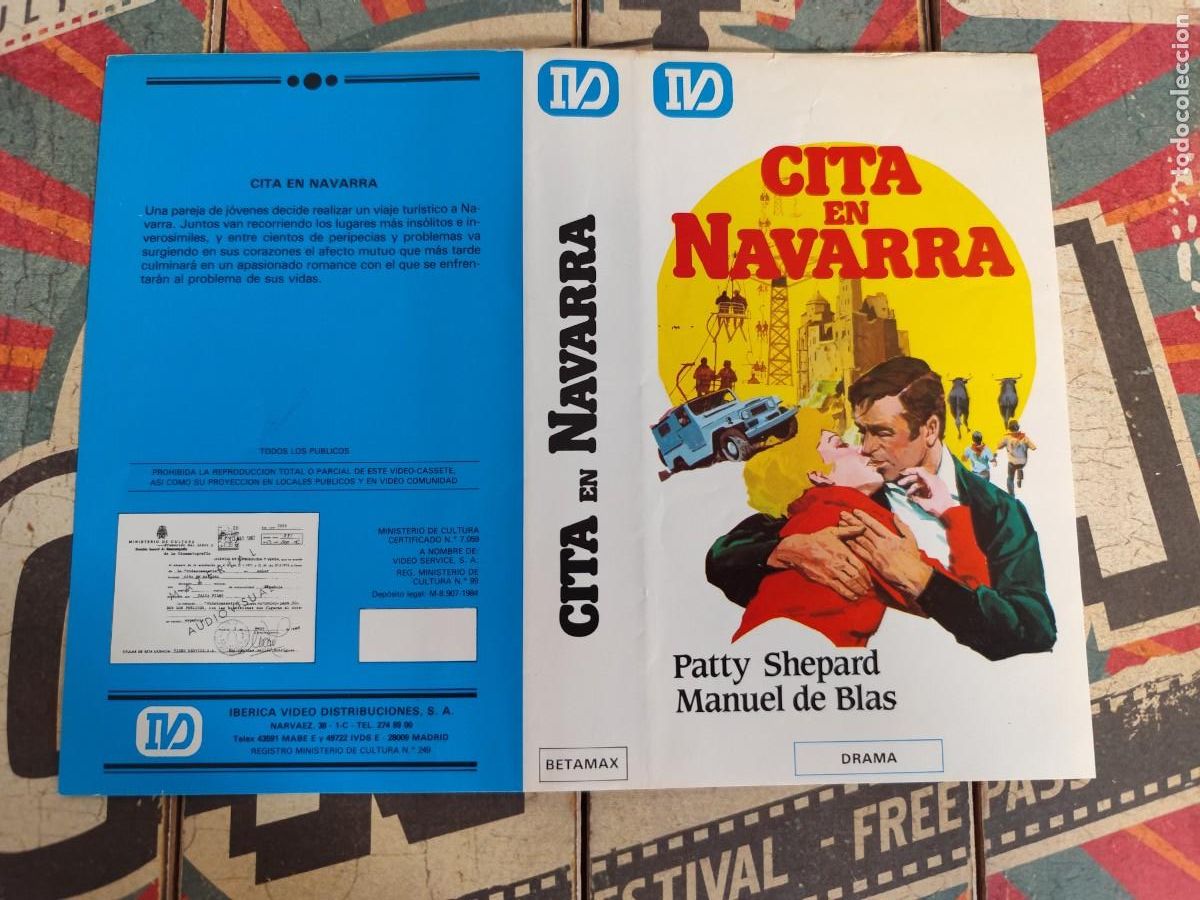 Cine: Caratula Beta Cita en Navarra - Foto 1