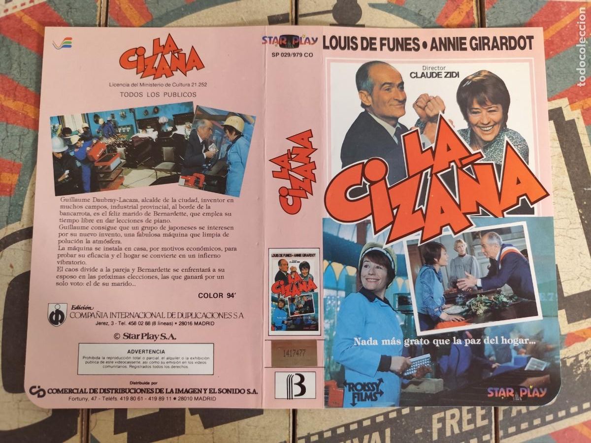 Cine: Caratula Beta La Ciza&ntilde;a - Foto 1