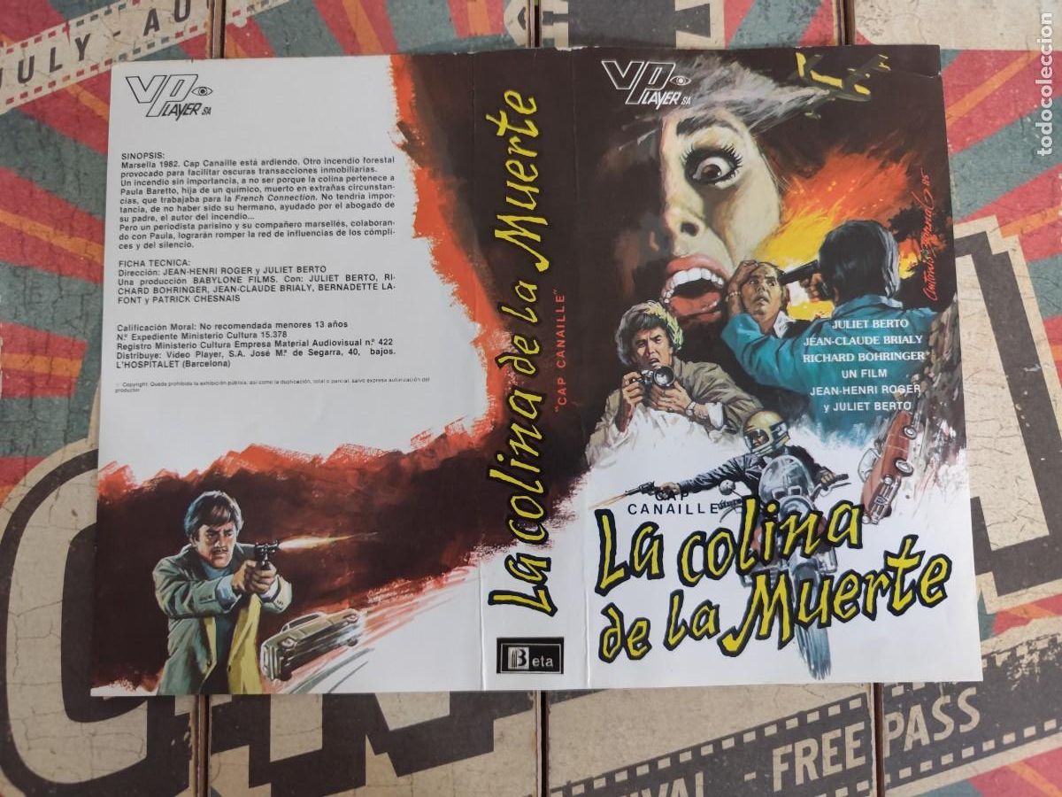 Cine: Caratula Beta La colina de la muerte - Foto 1
