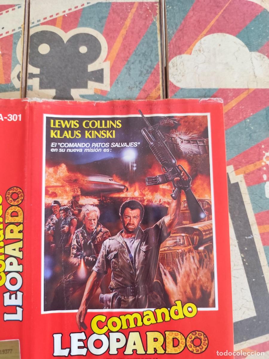 Cine: Caratula VHS Comando Leopardo - Foto 3