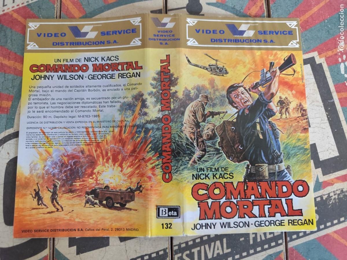Cine: Caratula Beta Comando Mortal - Foto 1