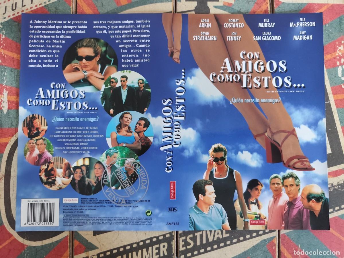 Cinema: Caratula VHS Con amigos como &eacute;stos
