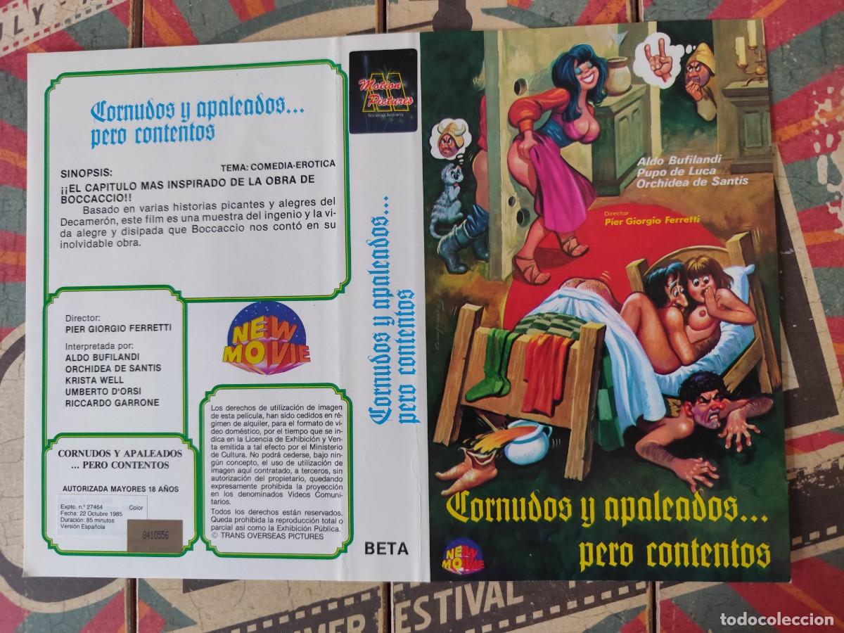 Cine: Caratula Beta Cornudos y apaleados....pero contentos - Foto 1