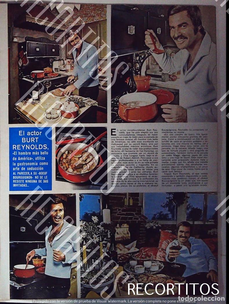 Cin&eacute;ma: burt reynolds en la cocina