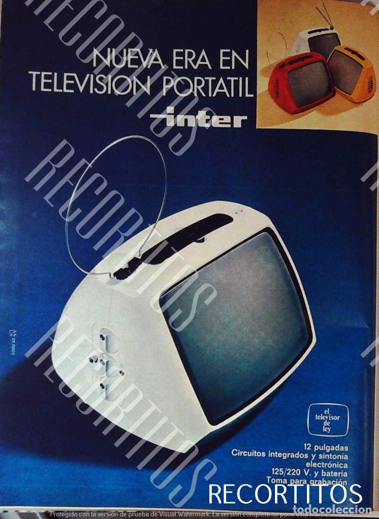 Cinema: INTER COLOR TELEVISOR ANUNCIO PUBLICIDAD portatil