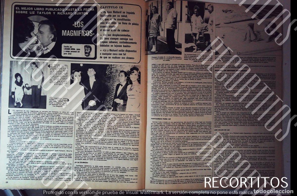 Cine: elizabeth taylor liz richard burton los magnificos claudia cardinale