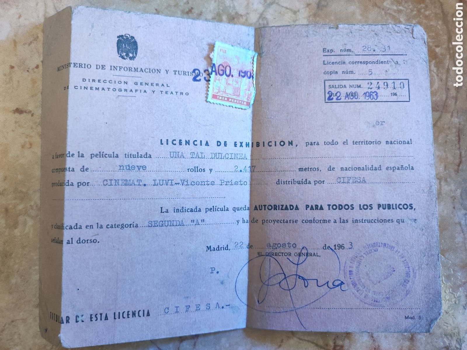 Cine: Licencias de exhibici&oacute;n - Foto 3