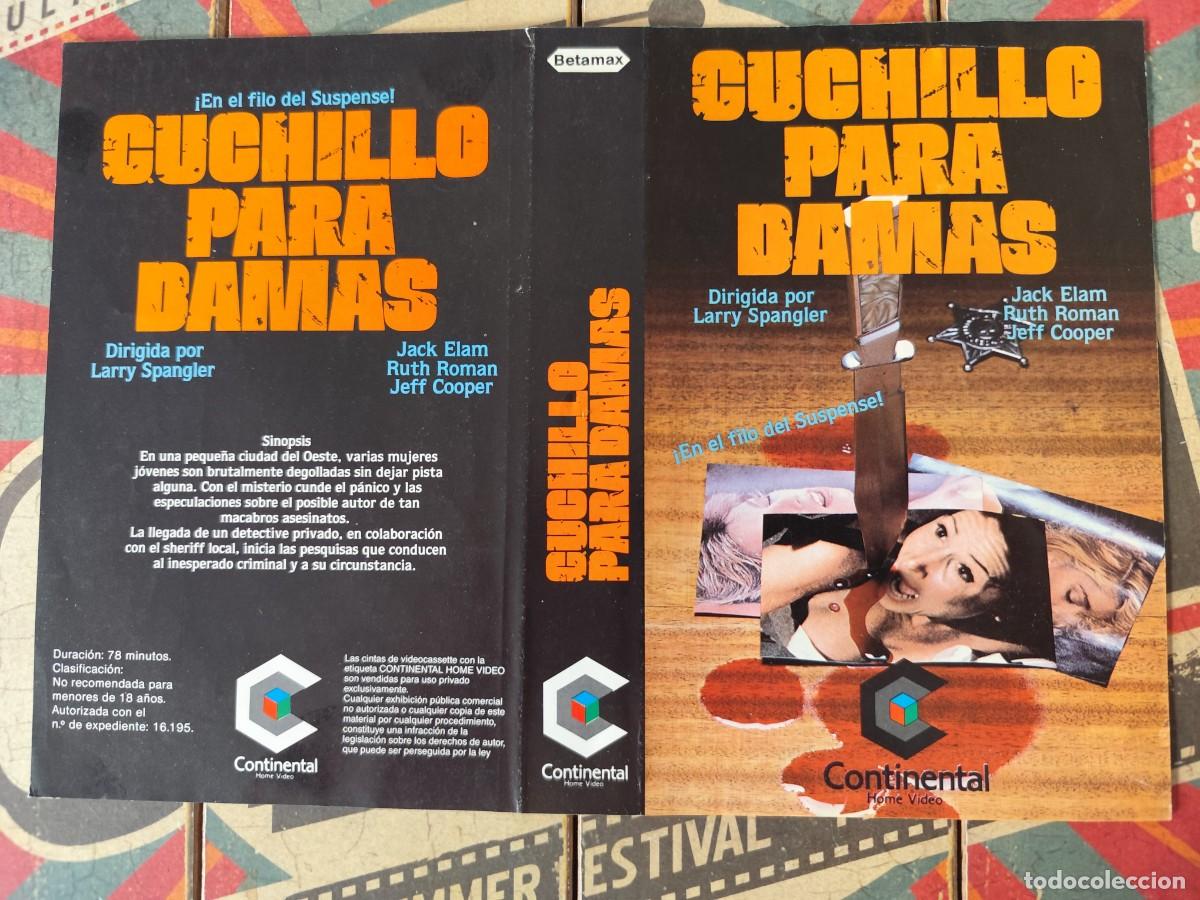 Cine: Car&aacute;tula Beta Cuchillo para damas - Foto 1