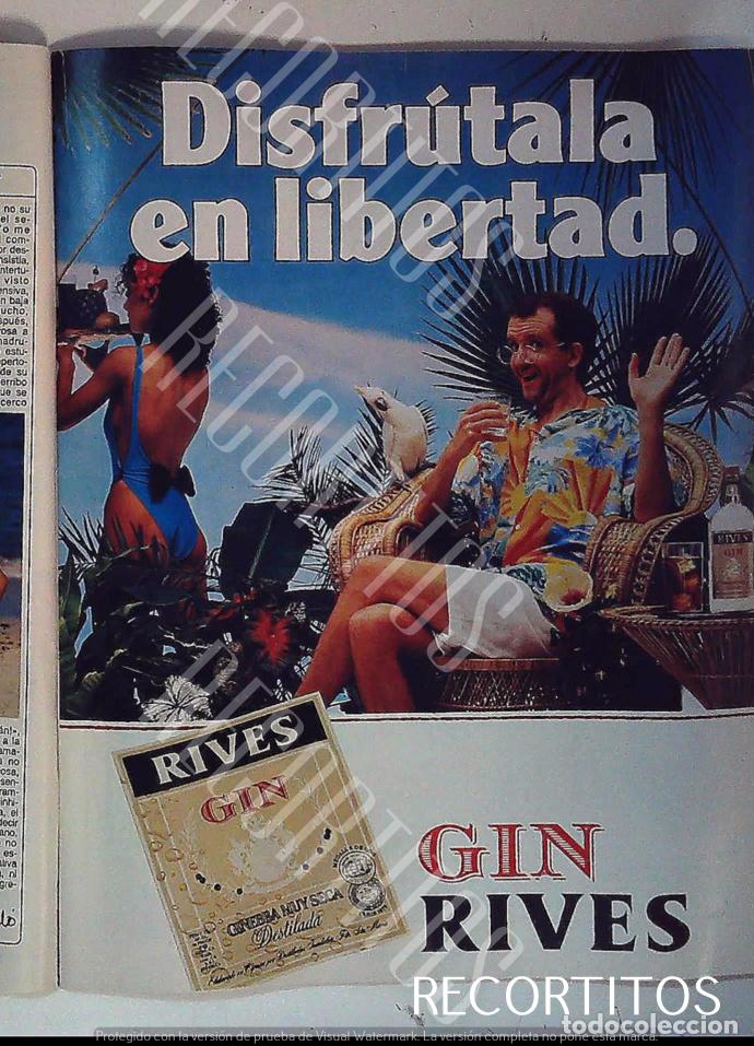 Cin&eacute;ma: gin rives anuncio publicidad