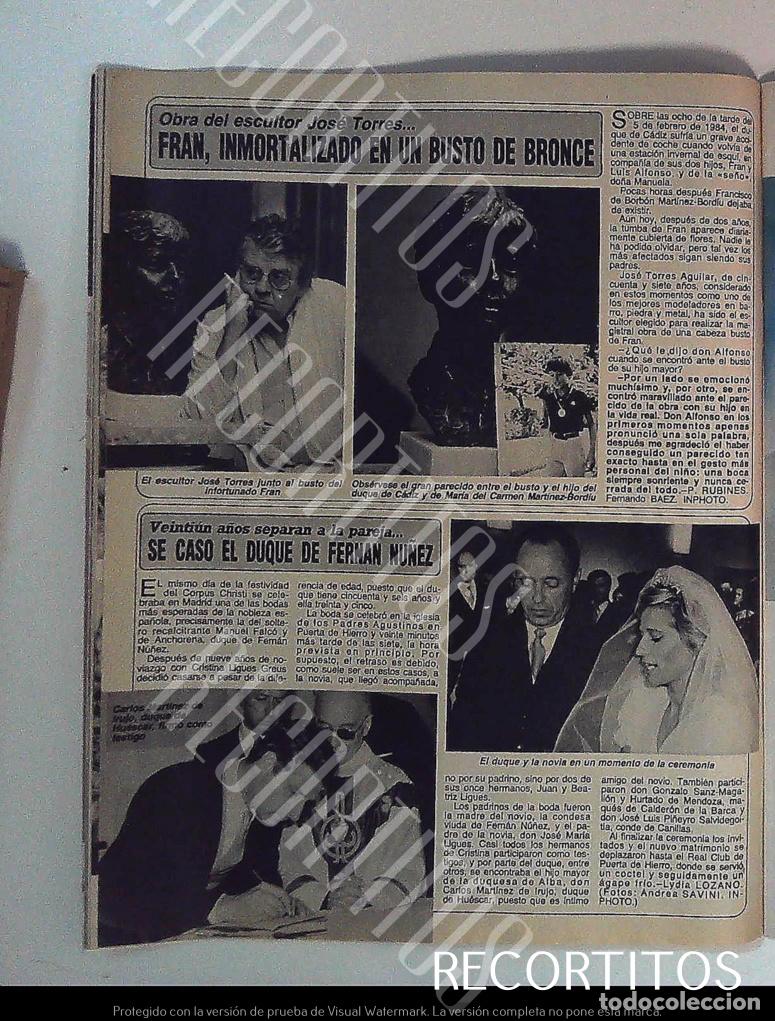 Cine: DUQUE DE FERNAN NU&Ntilde;EZ FRAN DE BORBON MARTINEZ BORDIU EN BRONZE