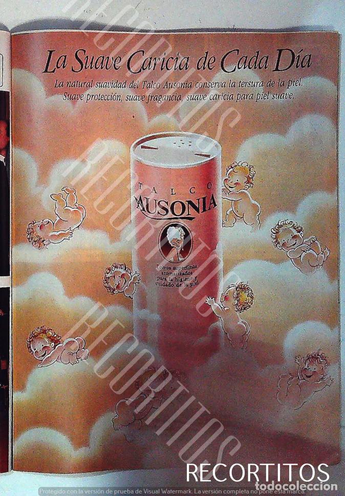 Kino: AUSONIA POLVOS DE TALCO ANUNCIO PUBLICIDAD