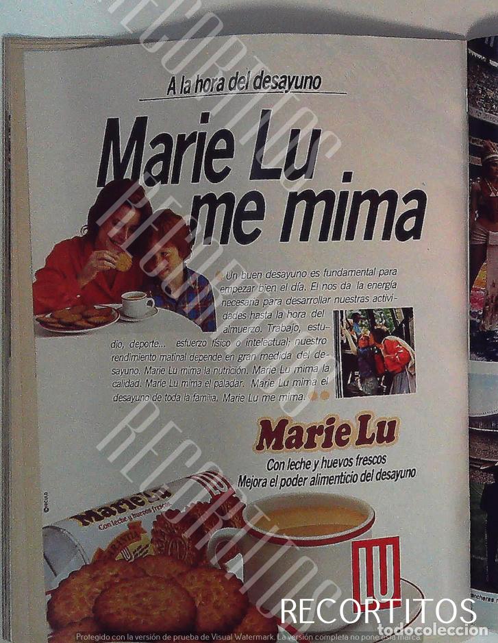 Cin&eacute;ma: marie lu galletas anuncio publicidad