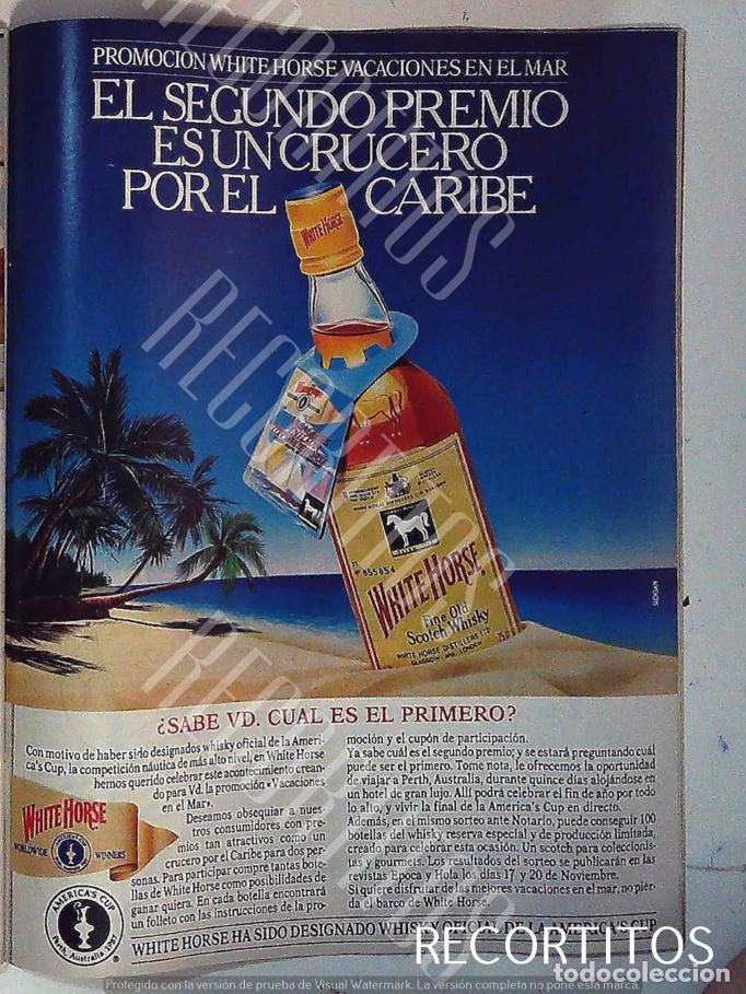 Cinema: WHITE HORSE WHISKY ANUNCIO PUBLICIDAD