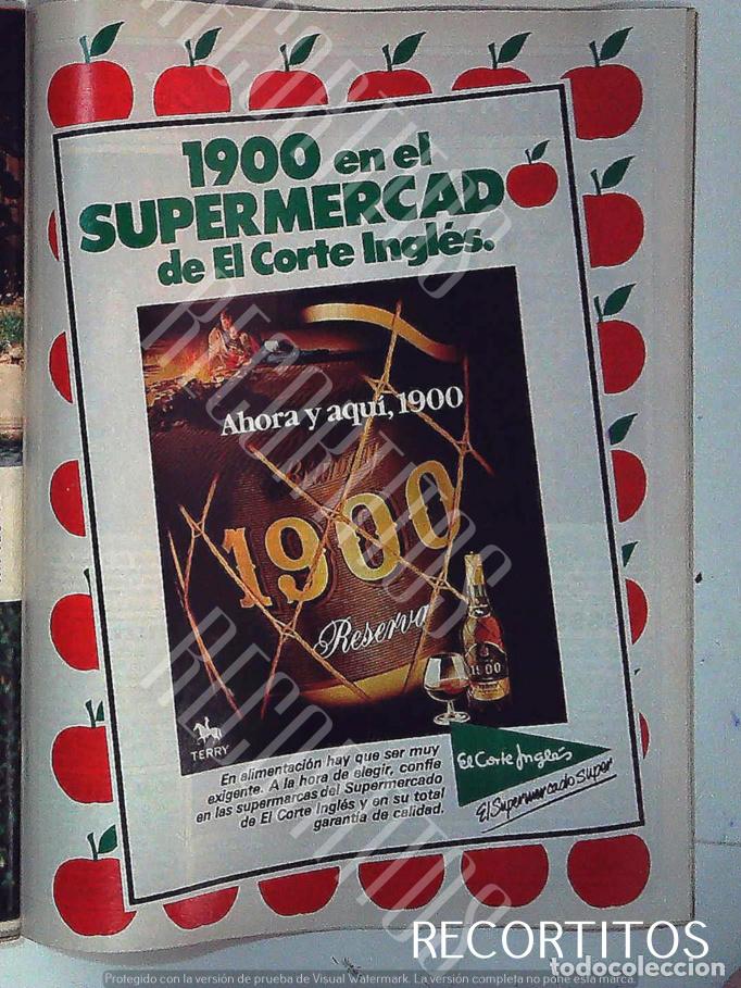 Cine: terry 1900 brandy anuncio publicidad