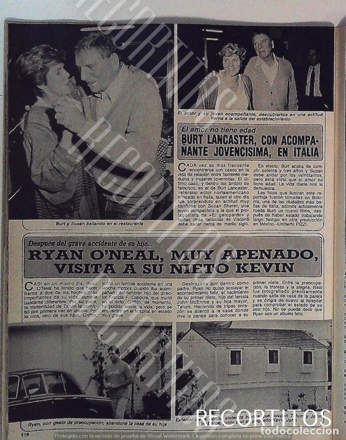 Cinema: BURT LANCASTER RYAN ONEAL