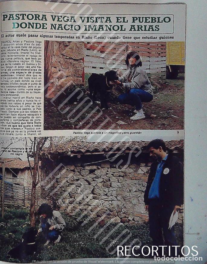 Cinema: PASTORA VEGA EN RIA&Ntilde;O LEON IMANOL ARIAS