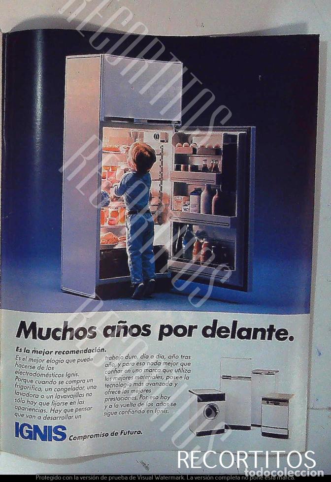 Cin&eacute;ma: IGNIS FRIGORIFICO ANUNCNIO PUBLICIDAD