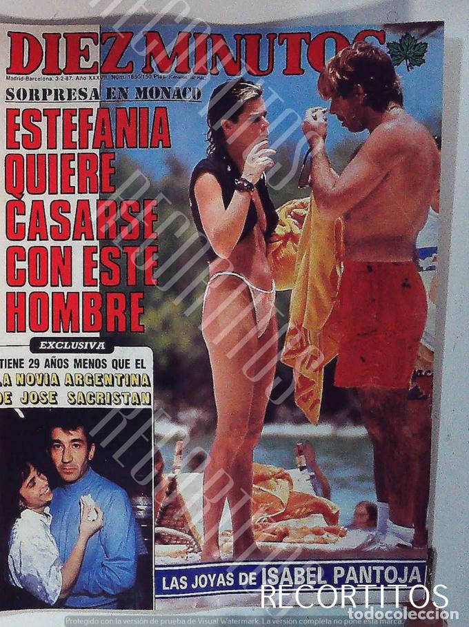 Cinema: estefania de monaco recorte portada jose sacristan