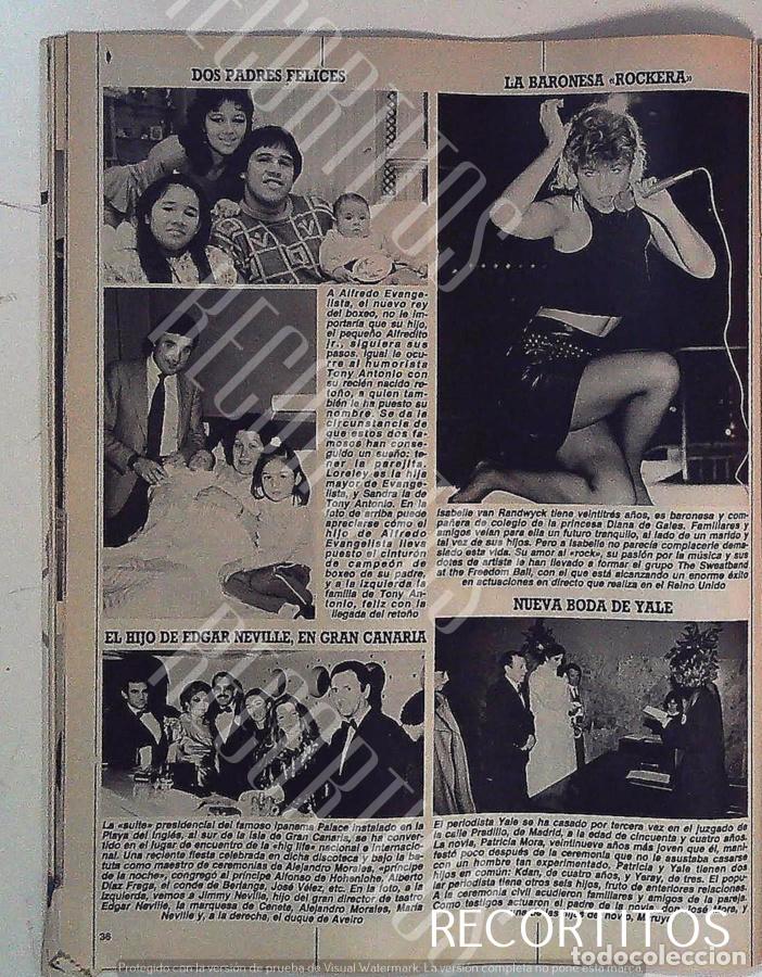 Cin&eacute;ma: YALE JIMMY NEVILLE EDGAR ALFREDO EVANGELISTA TONY ANTONIO ISABELLE VA N RANDWYCK