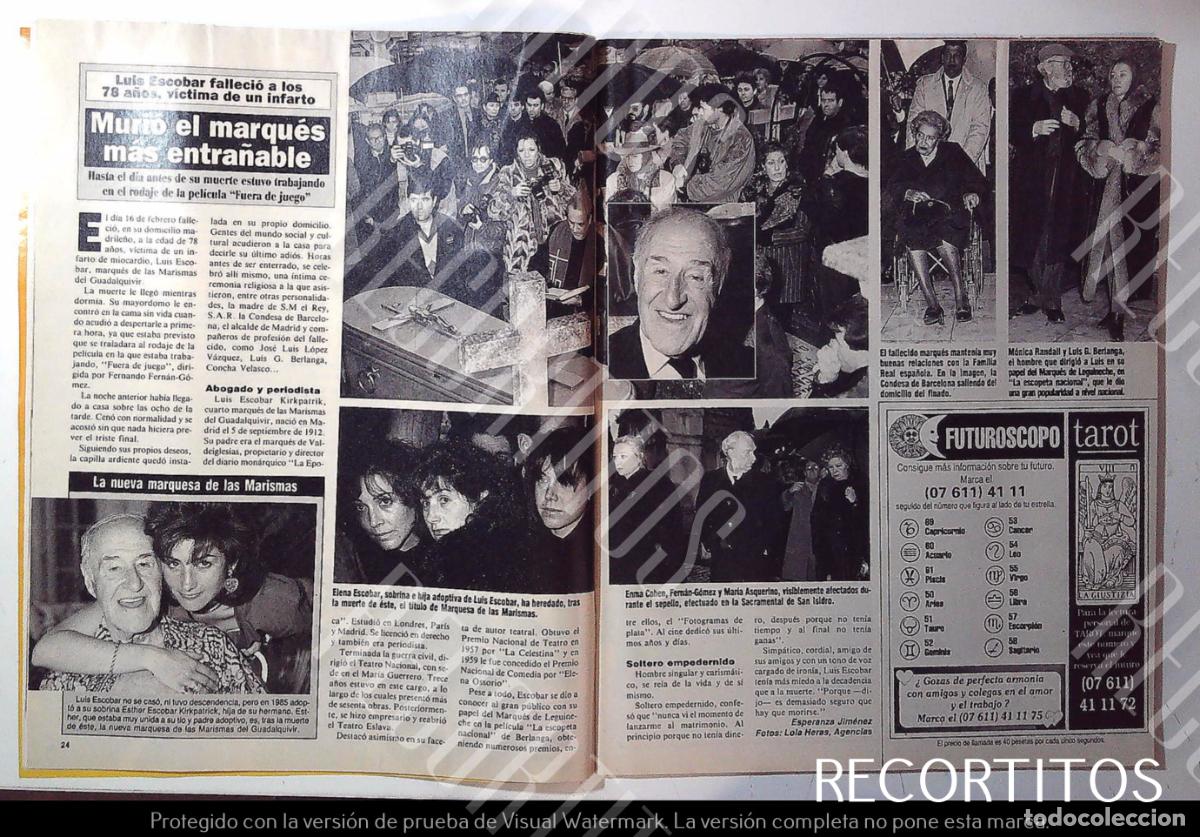 Kino: LUIS ESCOBAR SEPELIO MONICA RANDALL LUIS GARCIA BERLANGA