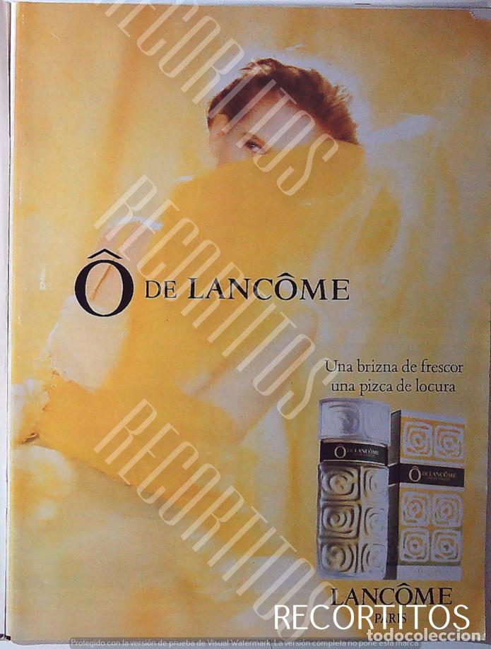 Cin&eacute;ma: O DE LANCOME ANUNCIO PUBLICIDAD