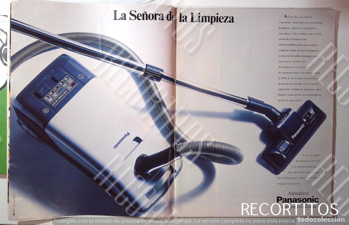 Kino: panasonic aspirador anuncio publicidad