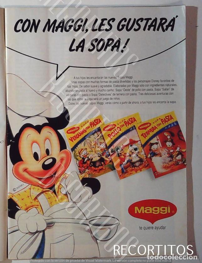 Cin&eacute;ma: anuncio disney sopas magic mickey mouse 1992