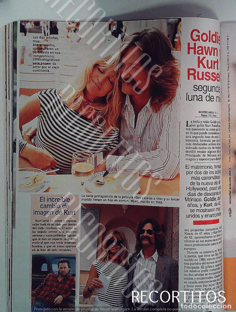 Cinema: goldie hawn KURT RUSSELL