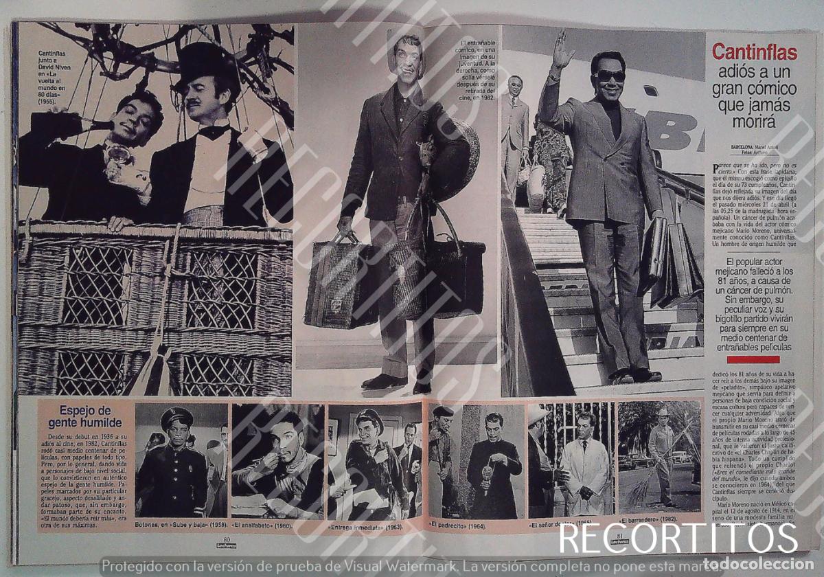 Cine: MARIO MORENO CANTINFLAS - Foto 1
