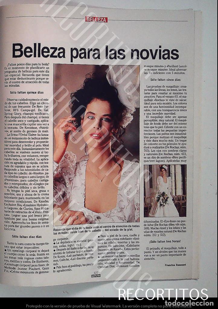 Cinema: BELLEZA NOVIAS 1992 COSMETICA
